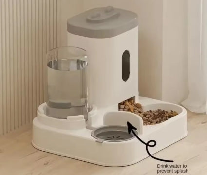 Mangeoire automatique bol de nourriture pour chien et chat