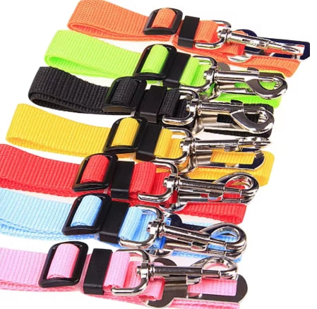 Ceinture de sécurité de voiture réglable pour animal de compagnie